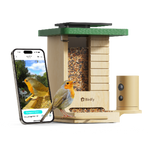 Birdfy Feeder Wood – Holziger Smart-Fütterer mit Kamera