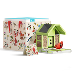 Birdfy Feeder Metal - Vogel Futterhaus mit Kamera (Geschenkpaket)