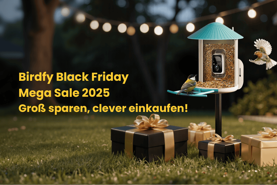Birdfy Black Friday Mega Sale 2025: Groß sparen, clever einkaufen!
