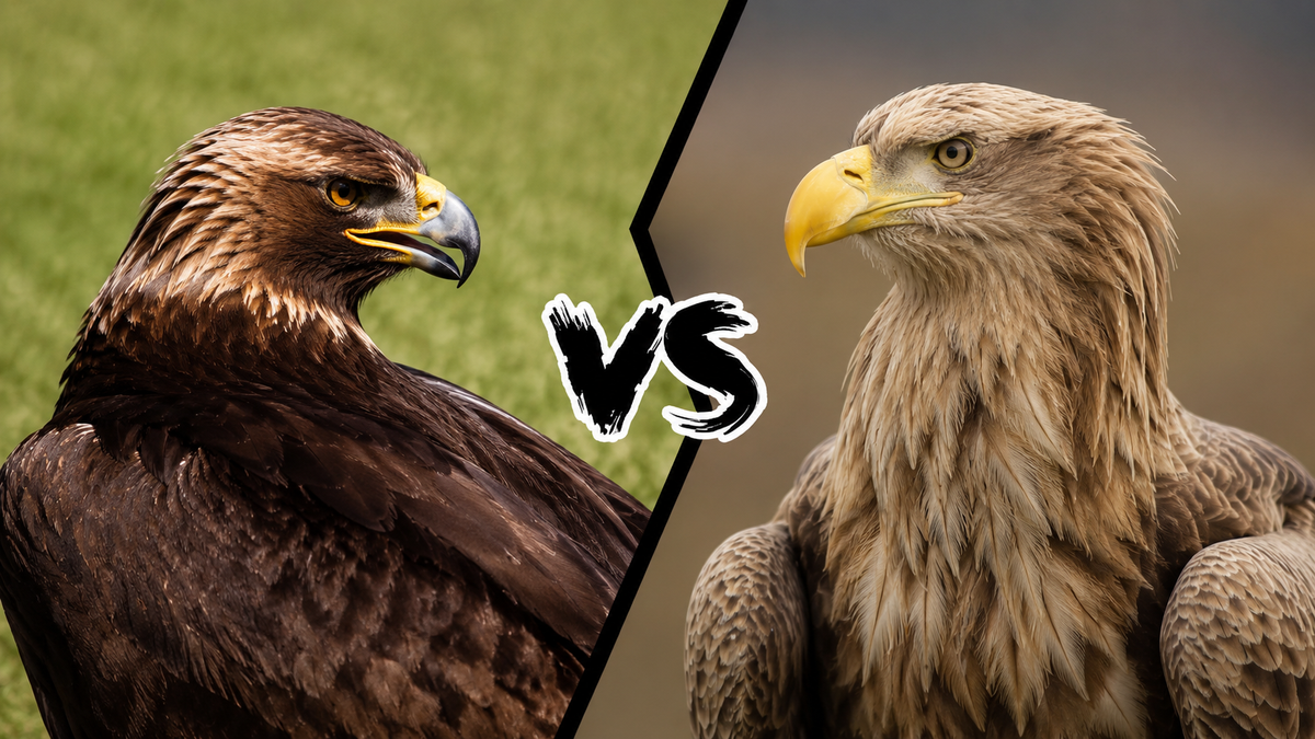 Seeadler vs. Steinadler in Deutschland: Größe & Unterschiede