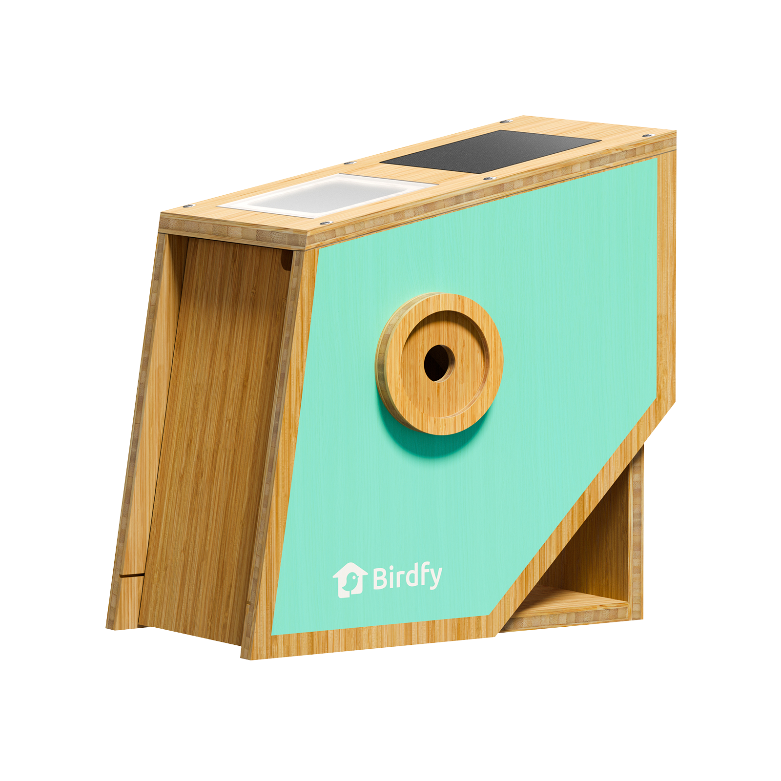 Birdfy Nest Polygon - Intelligentes Vogelhaus mit Kamera