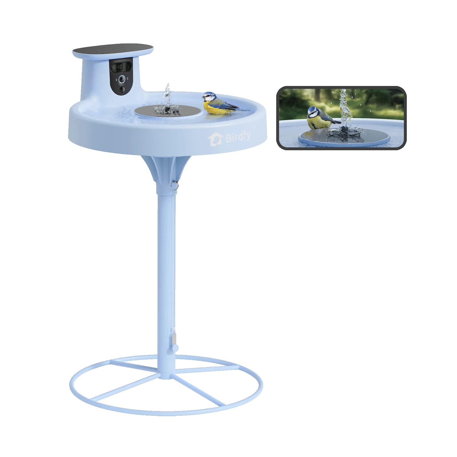 Birdfy Bath Pro - Intelligente Vogelfontäne mit Kamera