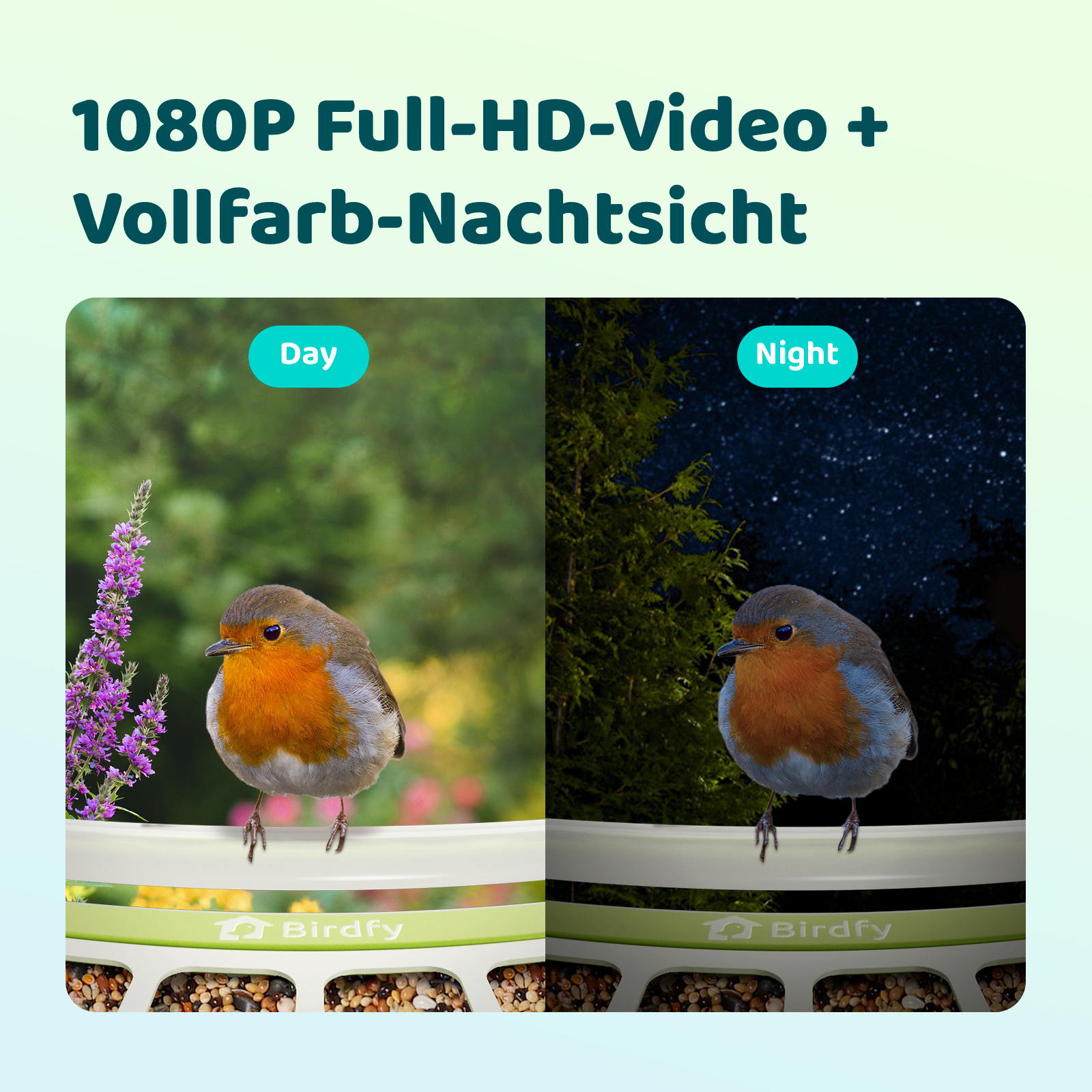 Birdfy Feeder Metal - Futterhaus für Vögel mit Kamera