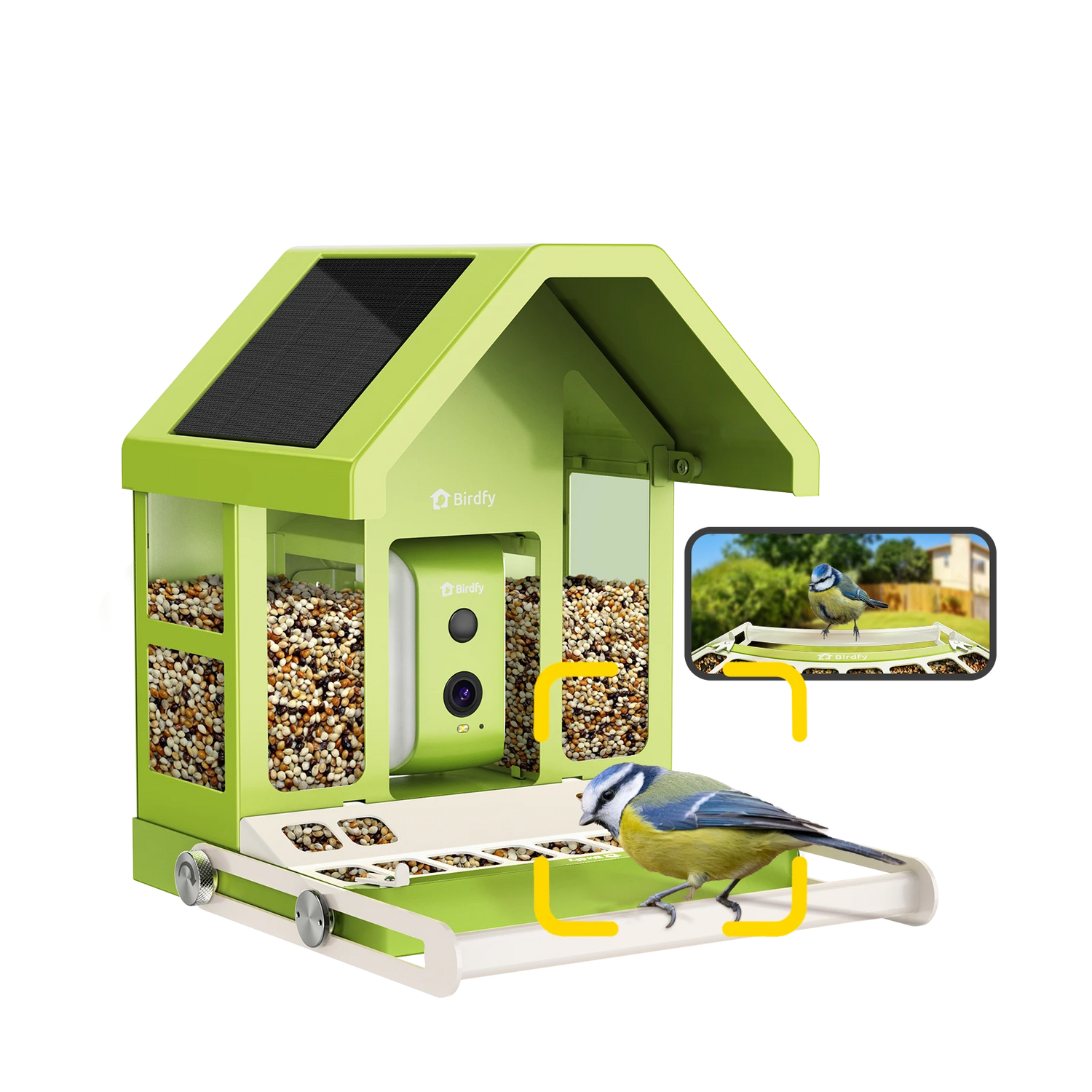 Birdfy Feeder Metal - Futterhaus für Vögel mit Kamera