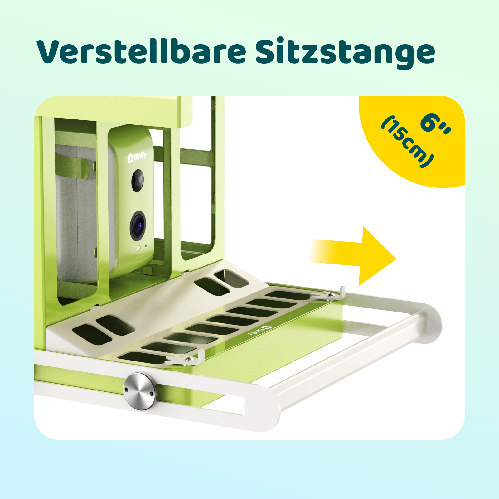 Birdfy Feeder Metal - Futterhaus für Vögel mit Kamera