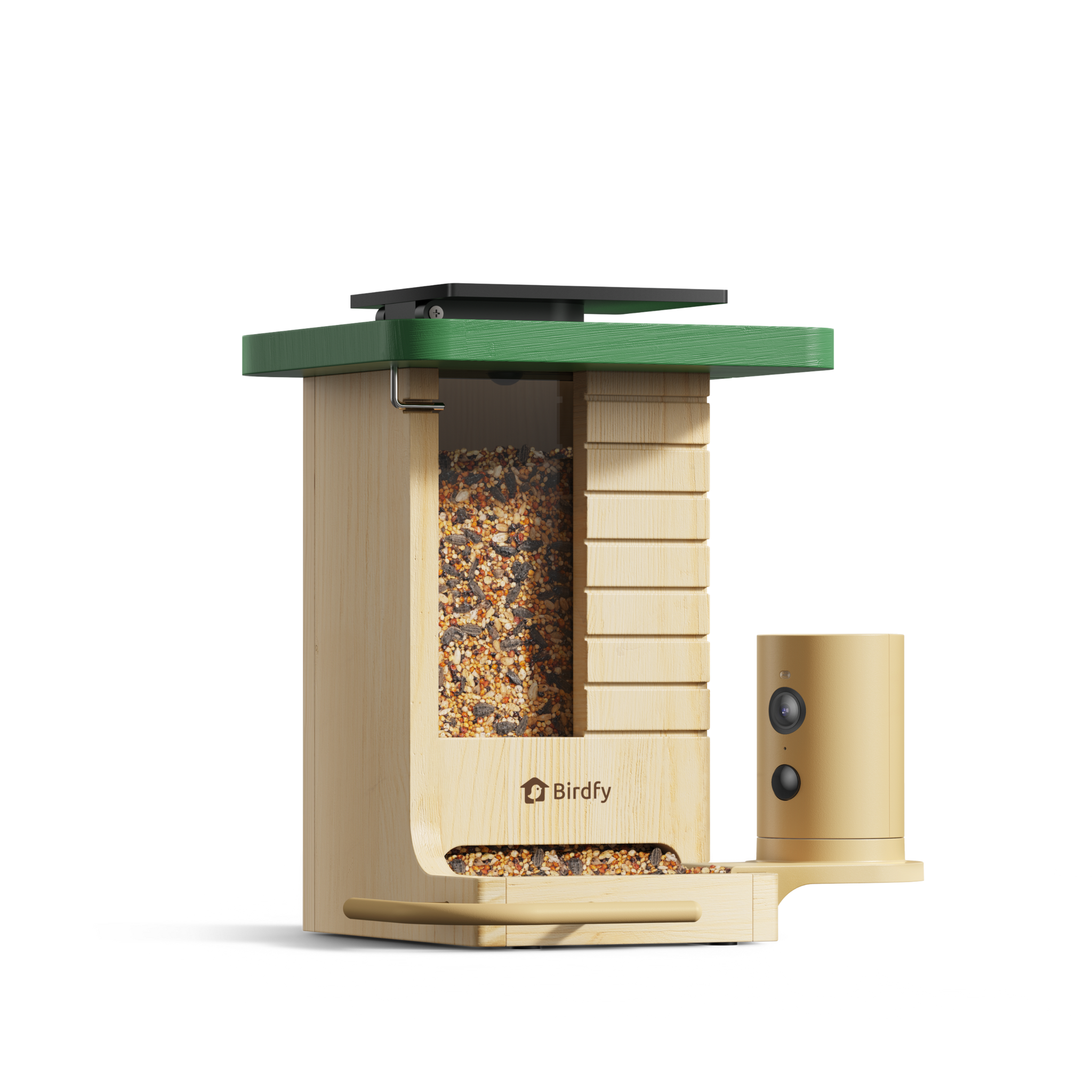 Birdfy Feeder Wood – Holziger Smart-Fütterer mit Kamera