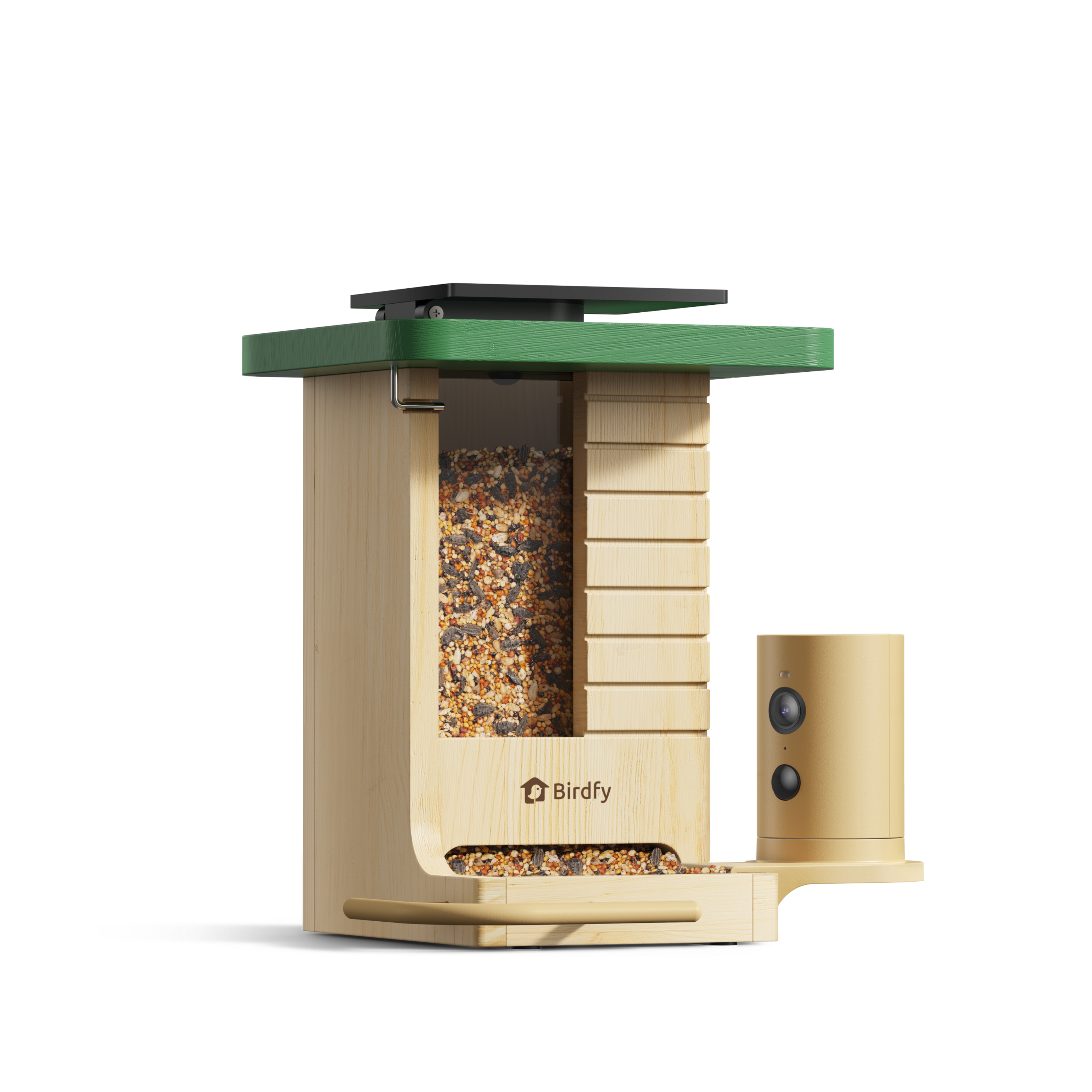 Birdfy Feeder Wood – Holziger Smart-Fütterer mit Kamera