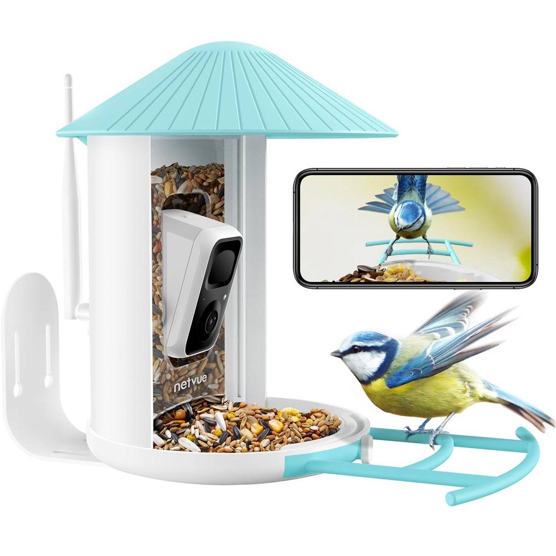 Birdfy Feeder Lite- Vogelfutterstation mit Kamera automatische Aufnahme von Vogelvideos