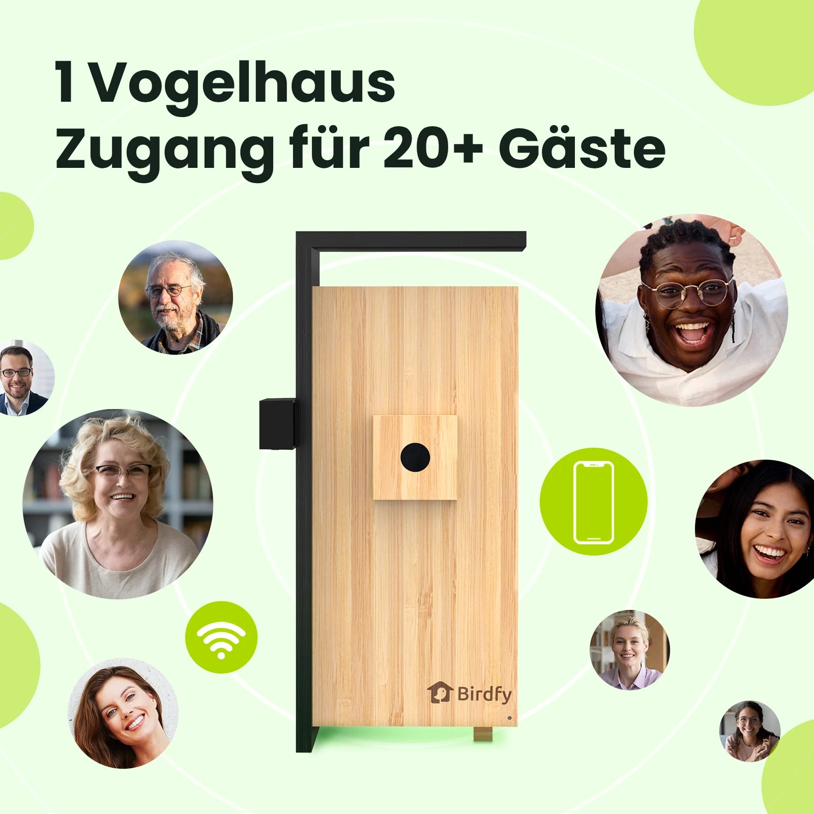Birdfy Nest- Smart Vogelhaus mit Doppelkamera