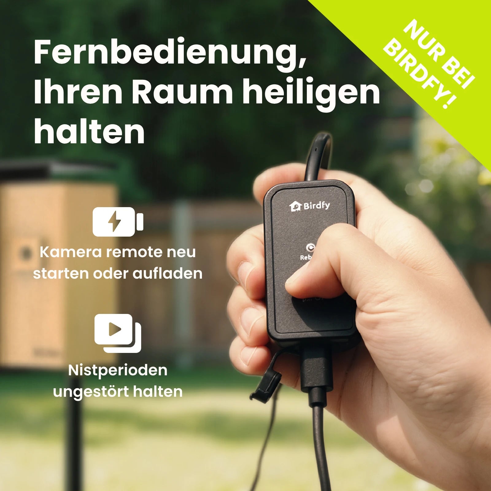 Birdfy Nest- Smart Vogelhaus mit Doppelkamera